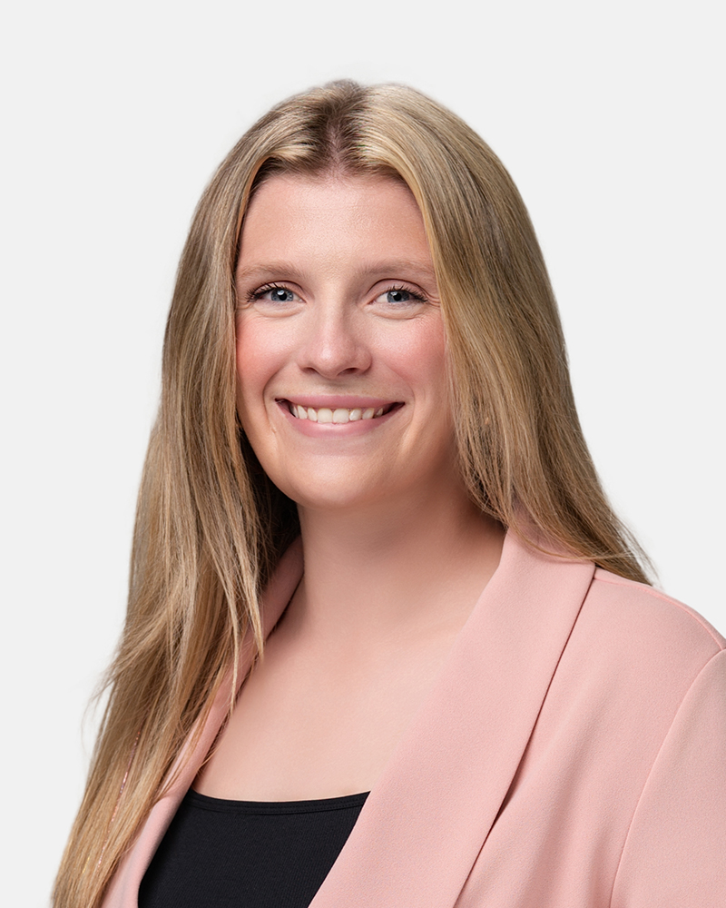 Professional headshot of Bayleigh Sorato at Southwest Orthopaedic Specialists on a plain white background, showcasing a clean and approachable look.