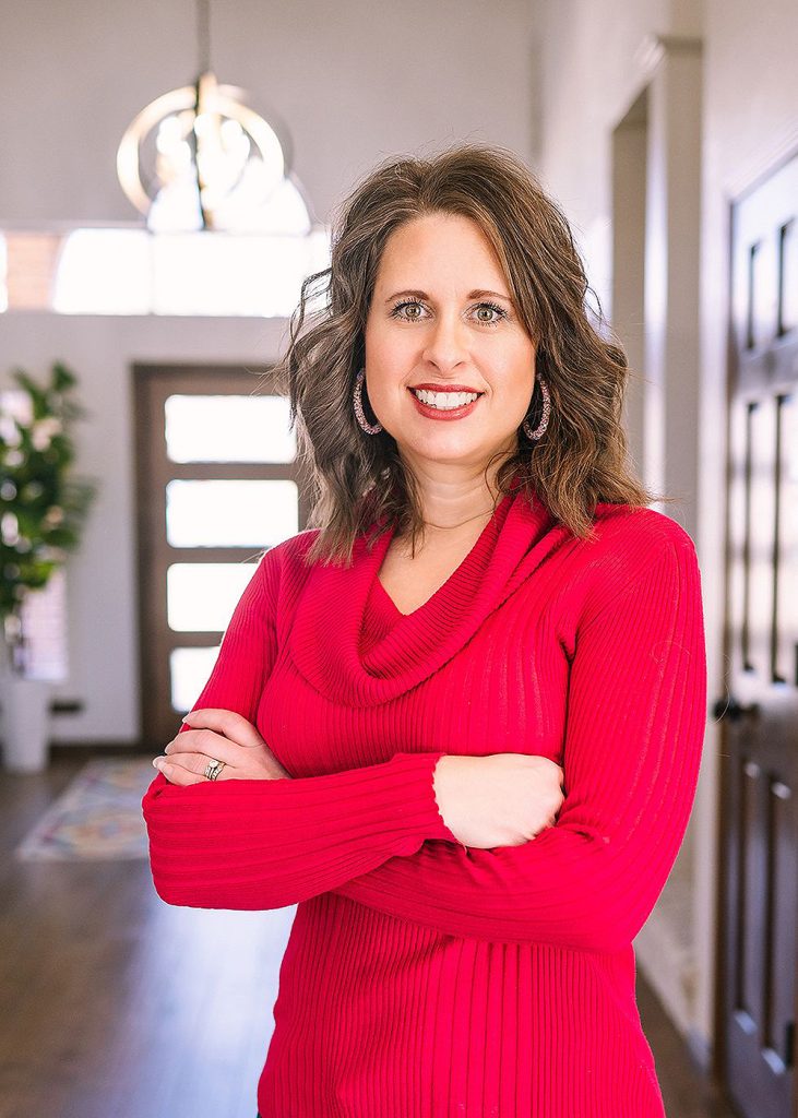 Realtor branding photography at Edmond, OK open house.